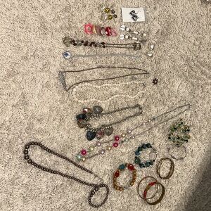 BULK JEWELRY - Rings, Necklaces, Earrings, Pin, Bracelets!